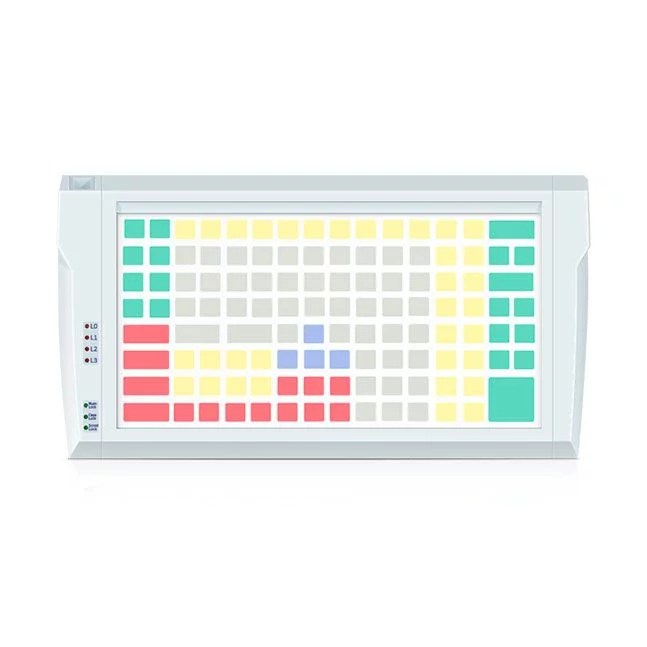 Программируемая клавиатура (защищенная) POSUA LPOS-128P-Mхх (USB) grey