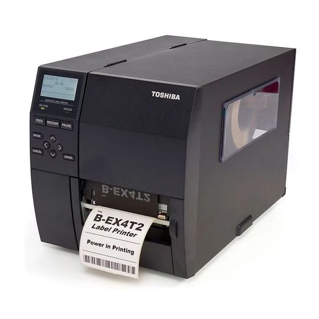 Принтер Toshiba B EX4T2, термотрансферный, 300 dpi, USB, LAN