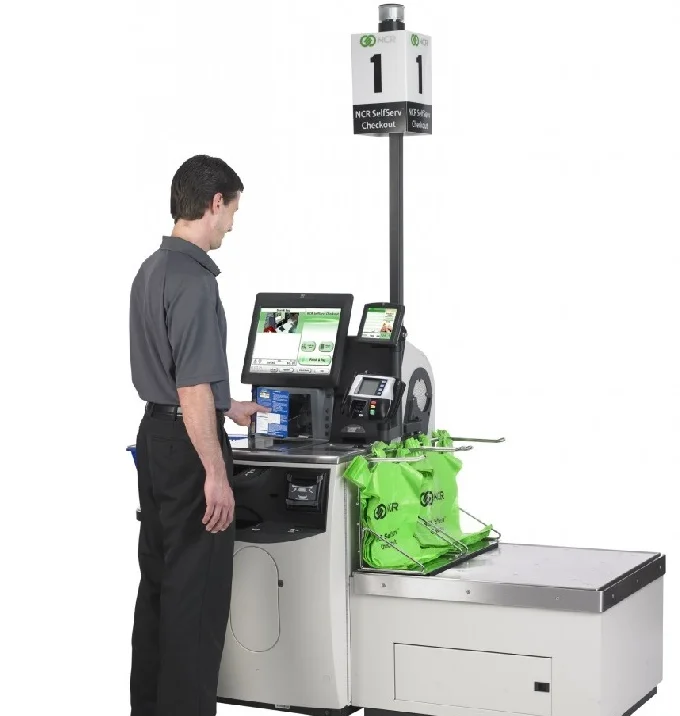Касса самообслуживания NCR SelfServ Checkout детальное фото