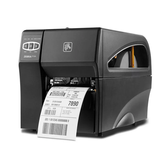 Принтер этикеток Zebra TT ZT220 (ТТ, 203 dpi, 4", ширина печати 104 мм, скорость печати 152 мм/сек, Serial, USB, Ethernet, ZT22042-T0E200FZ) картинка товара AuTrade.ru