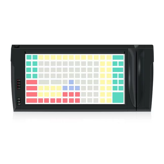 Программируемая клавиатура (защищенная) POSUA LPOS-128P-M12 (USB) black