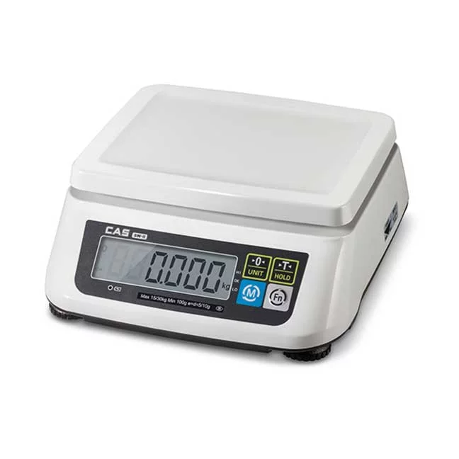 Весы порционные CAS SWN-3, с нержавеющей крышкой