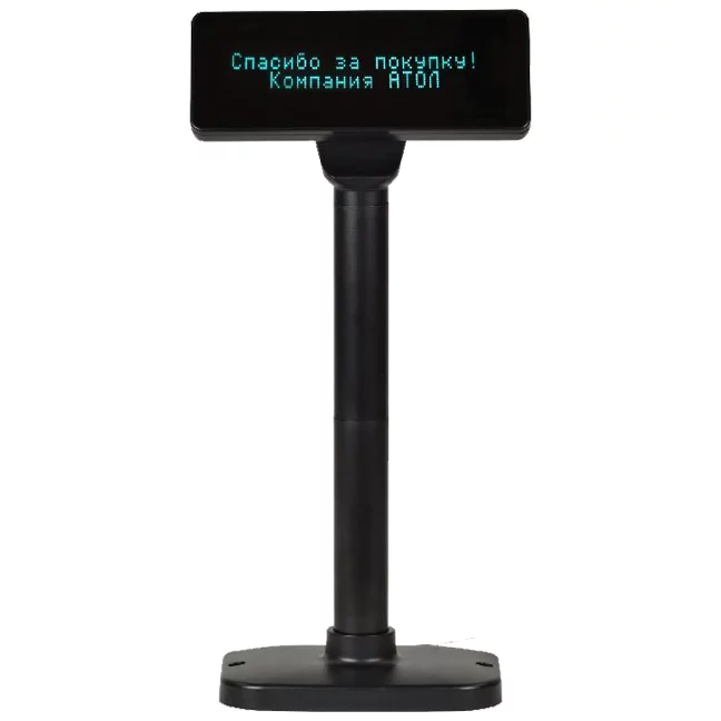 Дисплей покупателя АТОЛ PD-2800 USB, черный