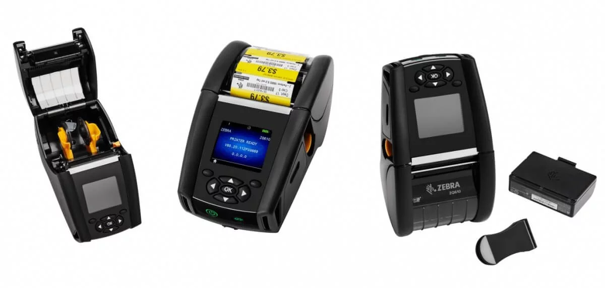 Мобильный принтер этикеток Zebra ZQ610 детальное фото