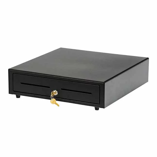 Денежный ящик GlobalPOS KER 330, 3-позиционный, черный