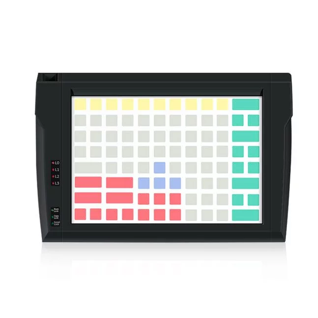 Программируемая клавиатура (защищенная) POSUA LPOS-096P-Mхх (PS/2) black