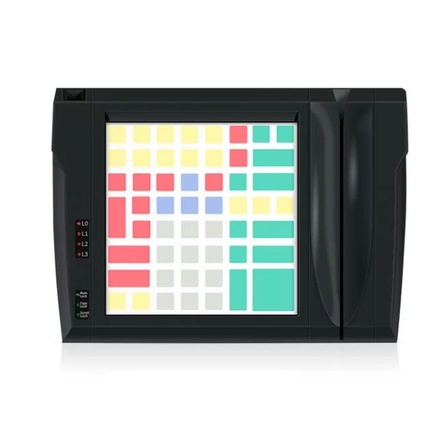 Программируемая клавиатура (защищенная) POSUA LPOS-064P-M12 (USB) black