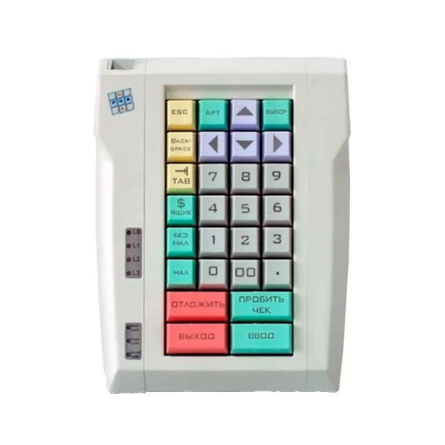 Программируемая клавиатура POSUA LPOS-032-Mxx (RS232) grey