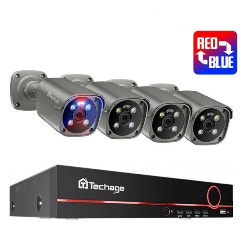 Комплект видеонаблюдения Techage детальное фото