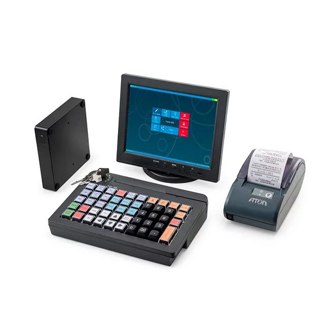 POS-система АТОЛ Ритейл Mini [АТОЛ 30Ф с ФН, Linux, Frontol xPOS 54ФЗ, T100, LM10, КВ-60, MSR123]