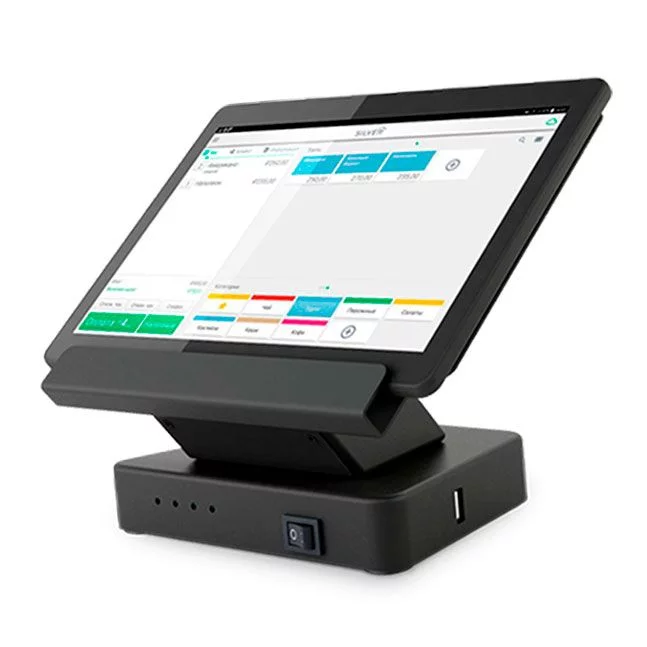 POS-система NCR Silver ON-LINE, планшет, подставка, USB-хаб, БП; ККТ Ш-ON-LINE WiFi с ФН 13 / 15 мес.