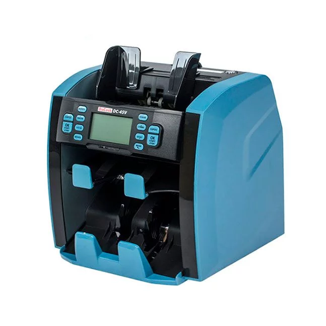 Счетчик банкнот двухкарманный с функцией сортировки DoCash DC-45V