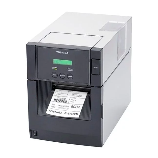 Принтер Toshiba B-SA4TM, термотрансферный, 203 dpi, USB, LPT, LAN (B-SA4TM-GS12-QM-R)