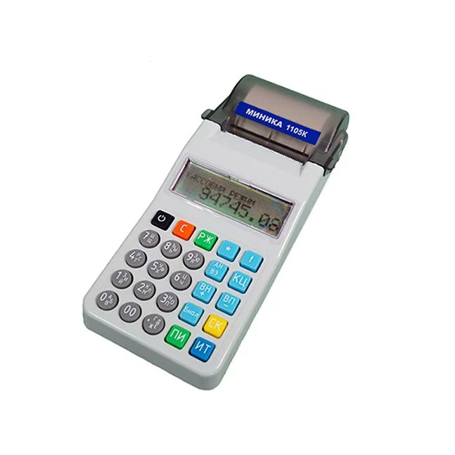 Касса - онлайн Миника 1105К-Ф (GSM+Ethernet+ wi-fi) с ФН на 13/15 мес.