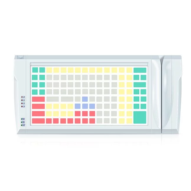 Программируемая клавиатура (защищенная) POSUA LPOS-128P-M12 (RS-232) grey
