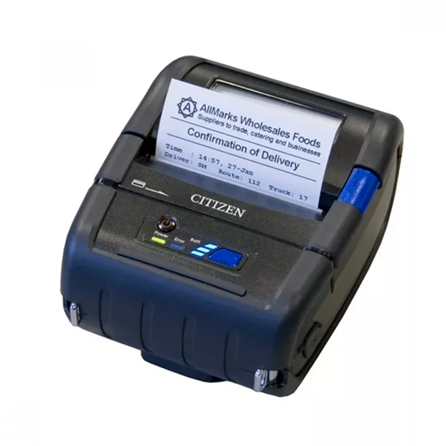 Мобильный принтер этикеток Citizen CMP-30IIL (термо, LAN, USB, RS-232, CMP30IIWUXCL) картинка товара AuTrade.ru