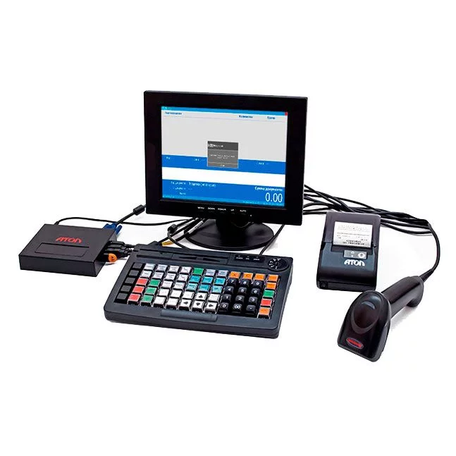 POS-комплект HUB-19 (черный 54ФЗ, SJ-1088, KB-60 MSR, АТОЛ 11Ф с ФН 15 мес, Linux, Frontol xPOS ЕГАИС) картинка товара AuTrade.ru