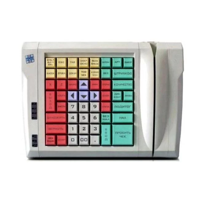 Программируемая клавиатура POSUA LPOS-064-M12 (PS/2) grey