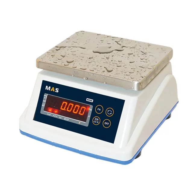 Весы порционные MAS MSWE-3кг, 1 г, 210х175, пылевлагозащищенные