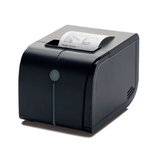 Чековый принтер TRP80USE III USB, RS, Ethernet, автоотрез, звонок, дисплей, черный, c БП