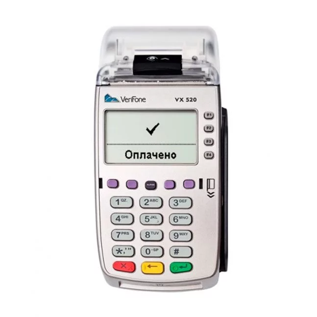 Банковский терминал Verifone VX520, стационарный, Ethernet, USB, COM