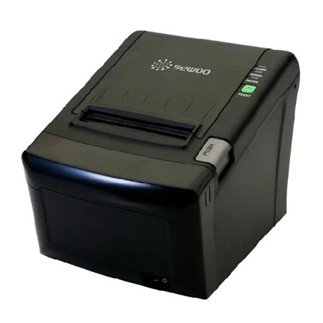 Принтер чеков Sewoo LK-TЕ122U (USB) черный