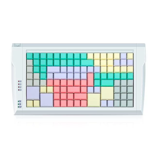 Программируемая клавиатура POSUA LPOS-128-Mxx (USB) grey