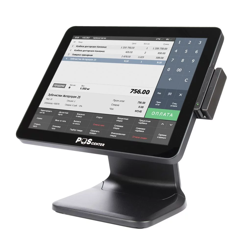 Сенсорный терминал POSCenter POS101-17 Pro детальное фото