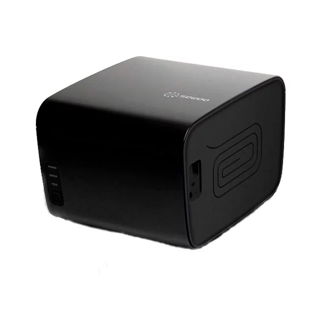 Принтер чеков Sewoo LK TL100, 80мм, 200 мм/сек., USB, Serial, фронтальный выход чека, черный