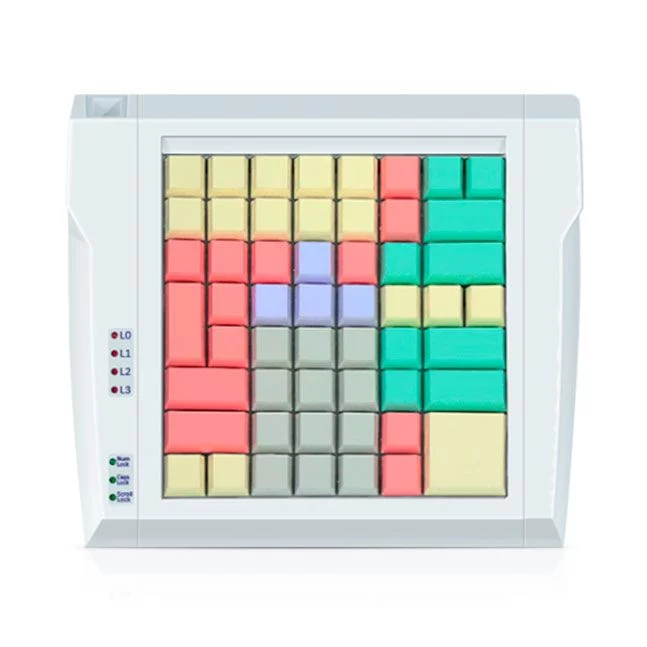 Программируемая клавиатура POSUA LPOS-064-Mxx (RS232) grey