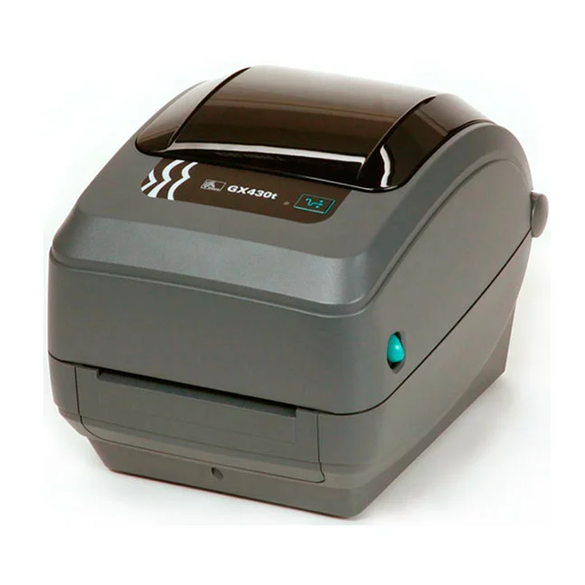 Принтер Zebra GX430t, термотрансферный, 300dpi, USB, RS-232, LPT, нож